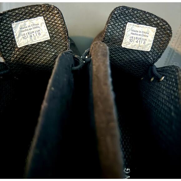 CALL IT SPRING FIEGO-93 WOMEN SIZE 10 FAUX SUEDE BOOTS - Picture 9 of 10